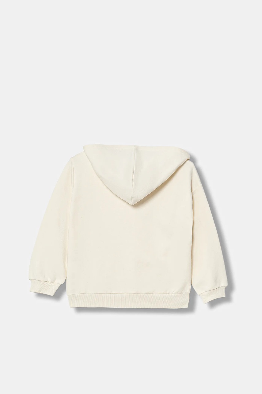 Детская кофта United Colors of Benetton цвет бежевый с аппликацией 39M2C505O