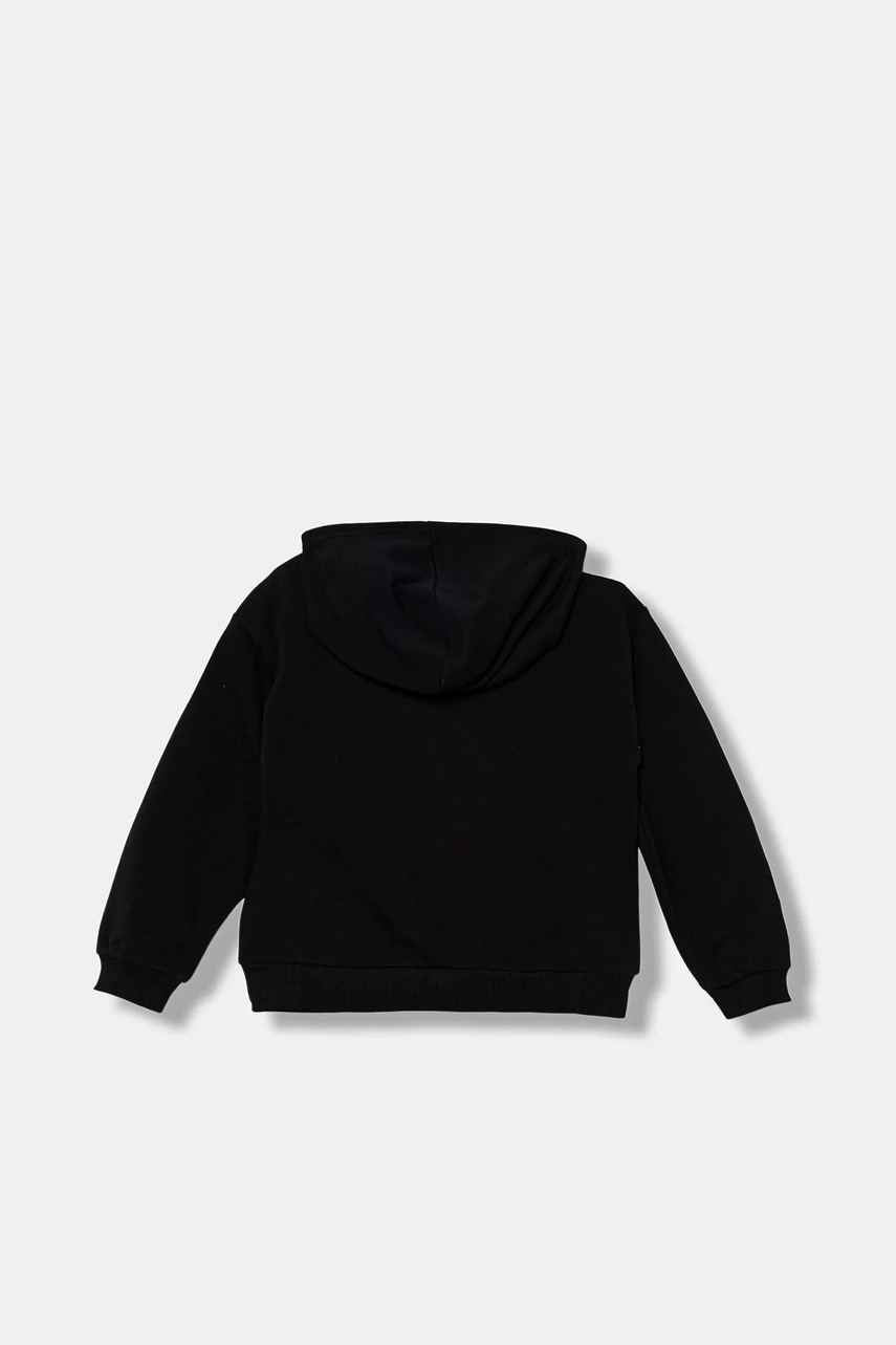 Детская кофта United Colors of Benetton цвет чёрный с аппликацией 39M2C505O