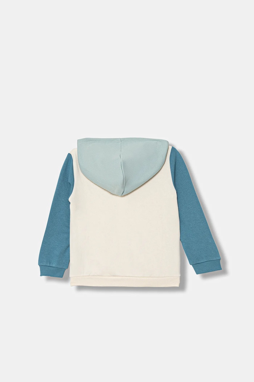 Детская кофта United Colors of Benetton с капюшоном узор 39M2G5045