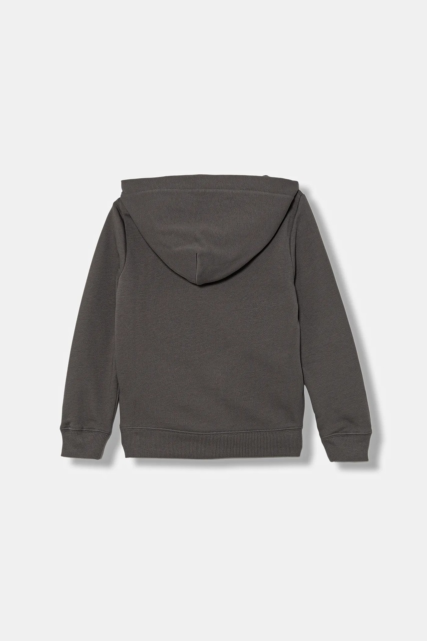 Кофта Calvin Klein Jeans цвет белый с капюшоном однотонная IU0IU00679