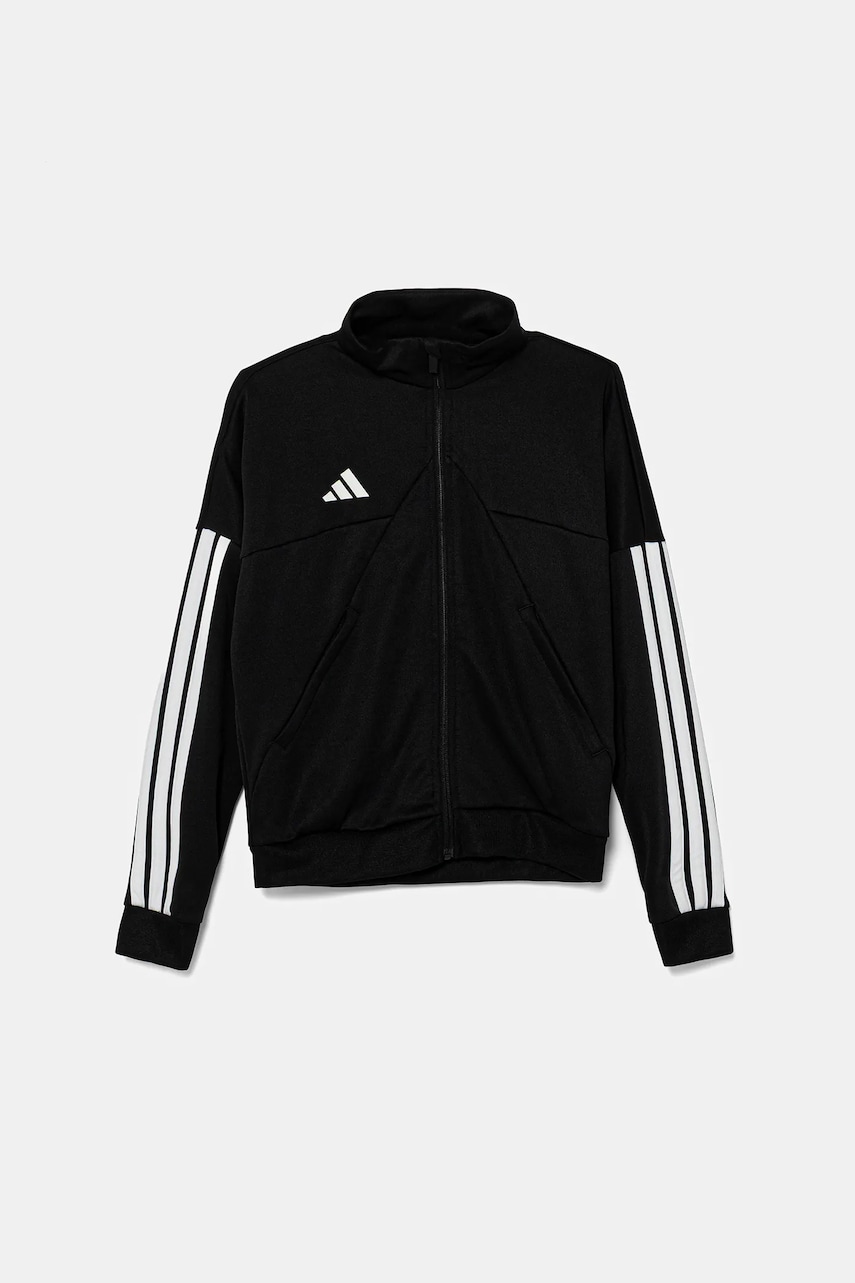 adidas bluză copii culoarea negru, cu imprimeu, JI6174