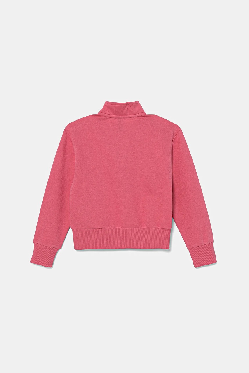 Детская кофта adidas цвет розовый однотонная JN2434