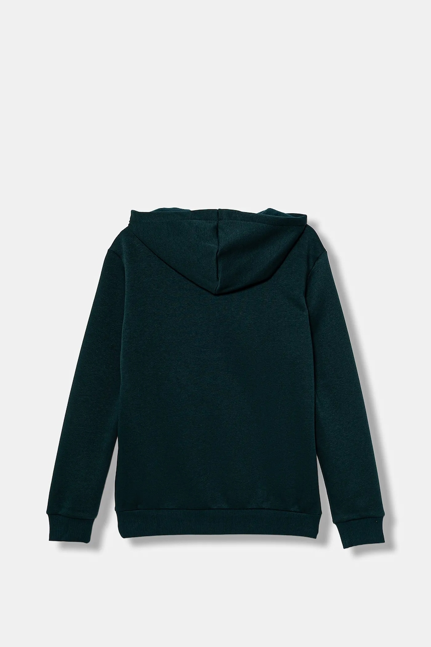 Детская кофта adidas цвет зелёный с капюшоном с принтом JV7337 Детская кофта adidas цвет зелёный с капюшоном с принтом JV7337