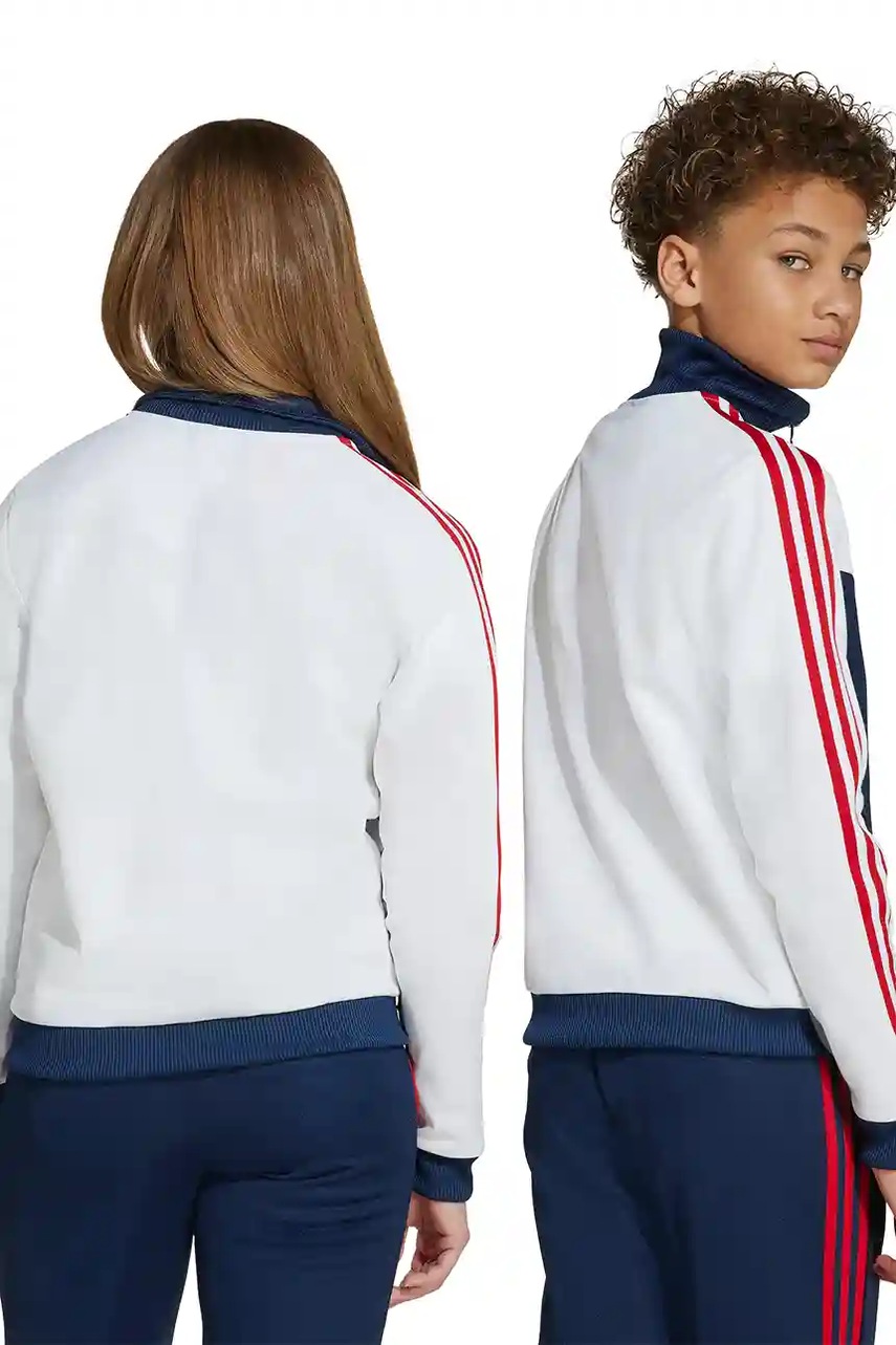 Детская кофта adidas Originals цвет белый с аппликацией JV7708 в Днепре
