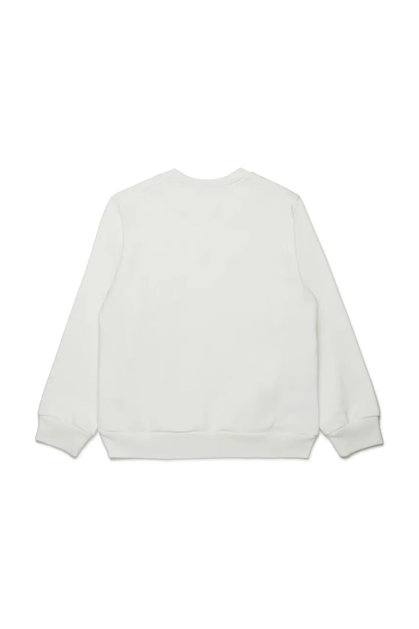 Детская хлопковая кофта Marni MS340U SWEAT-SHIRT цвет бежевый с принтом M01612 Детская хлопковая кофта Marni MS340U SWEAT-SHIRT цвет бежевый с принтом M01612