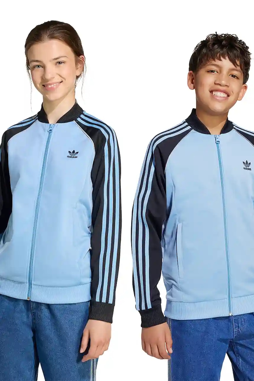adidas Originals bluză copii cu imprimeu, JV8564 adidas Originals bluză copii cu imprimeu, JV8564