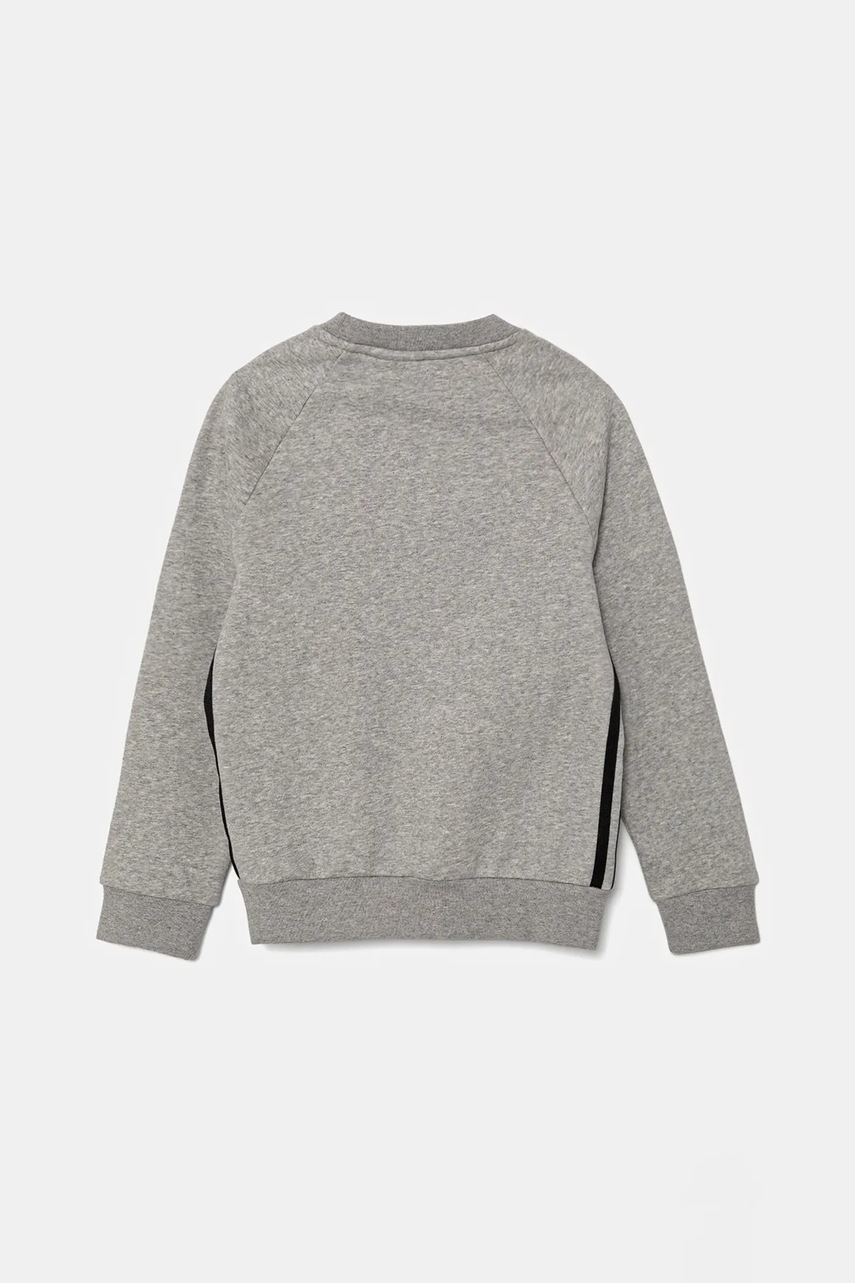 Детская кофта adidas Originals цвет серый меланж JW1089