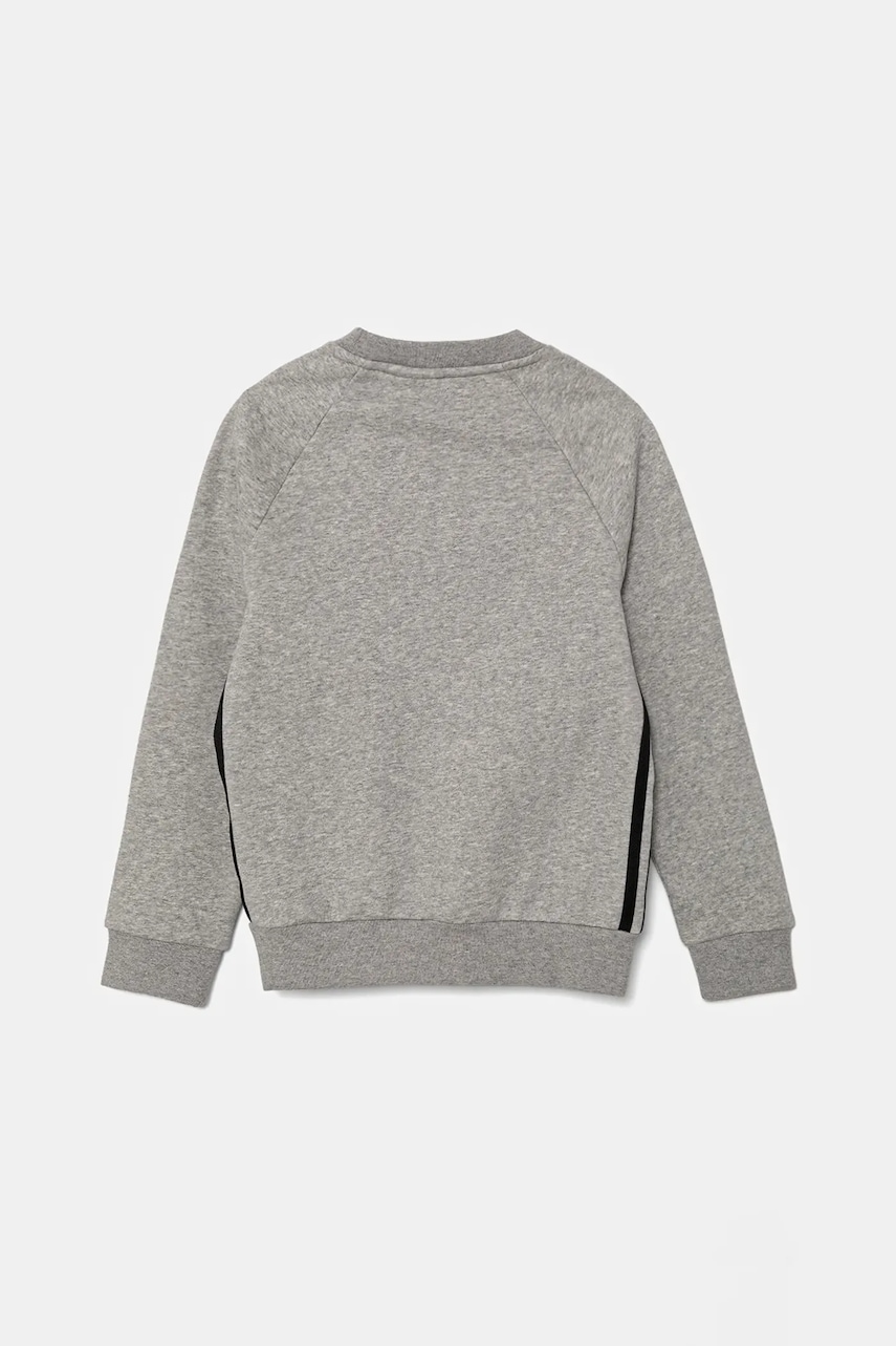 Детская кофта adidas Originals цвет серый меланж JW1089 Детская кофта adidas Originals цвет серый меланж JW1089