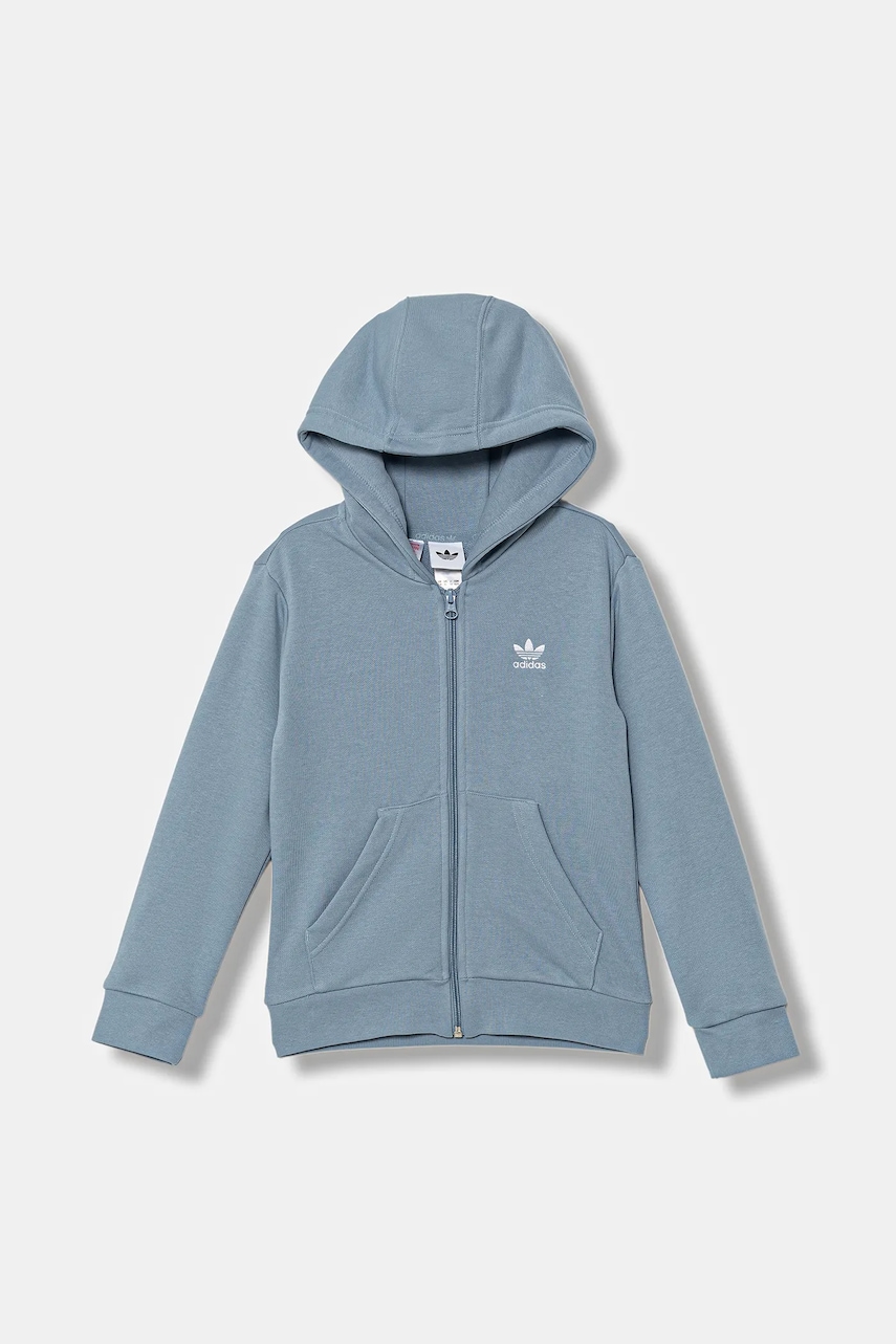 adidas Originals bluză copii cu glugă, uni, JX2791