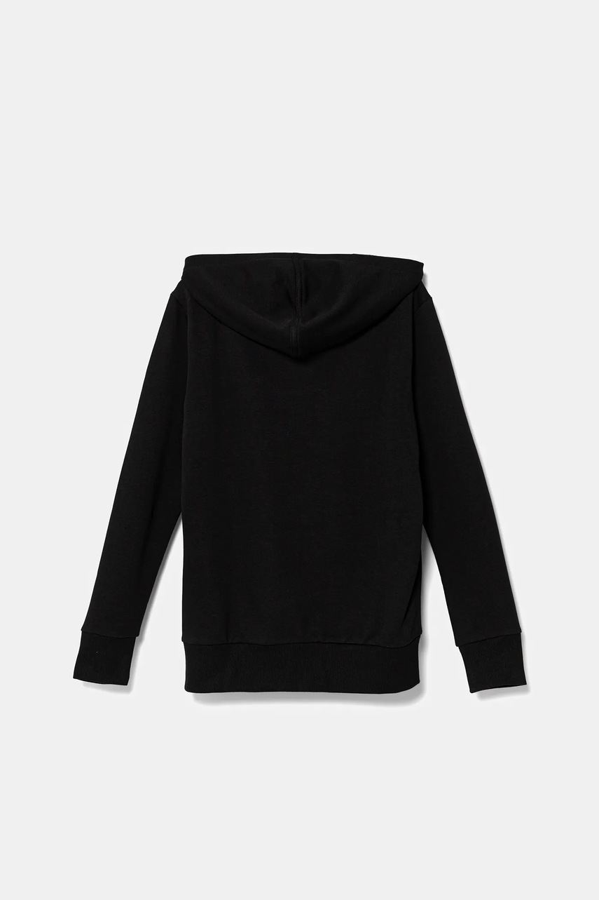 Детская кофта adidas Performance MERCEDES цвет чёрный с капюшоном с принтом JZ8904