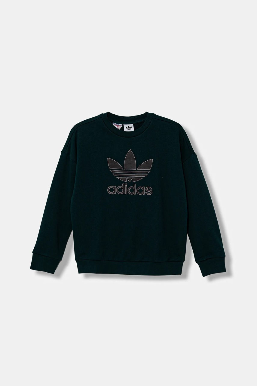 Кофта adidas Originals цвет зелёный с аппликацией JV8574