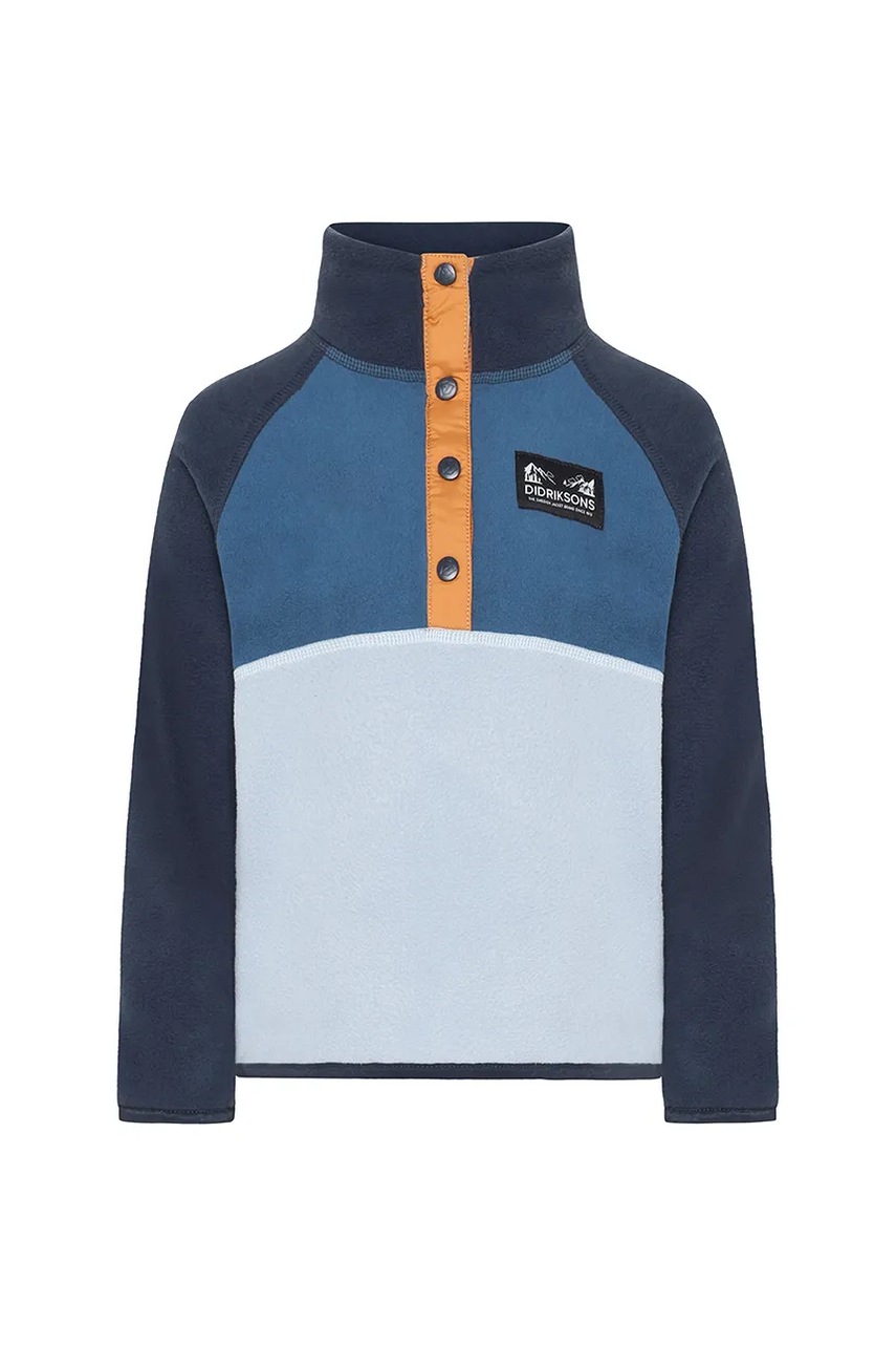 Кофта Didriksons MONTE KIDS HALF BU 4 однотонна 505590
