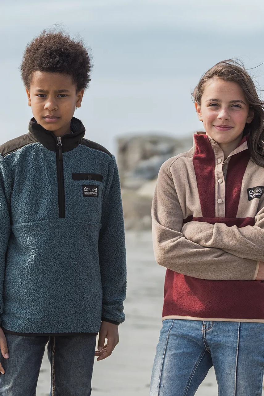 Dětská mikina Didriksons YOKTO K 1/2 BTN 2 (obrázek 8)