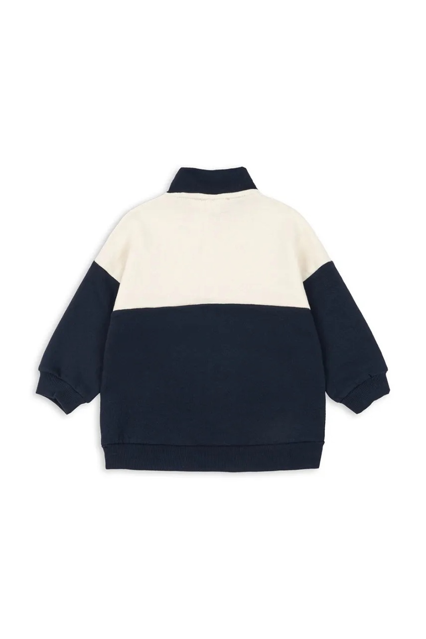 Кофта Konges Sløjd LOUPY LOU HALF ZIP SWEAT OCS цвет синий  KS103872