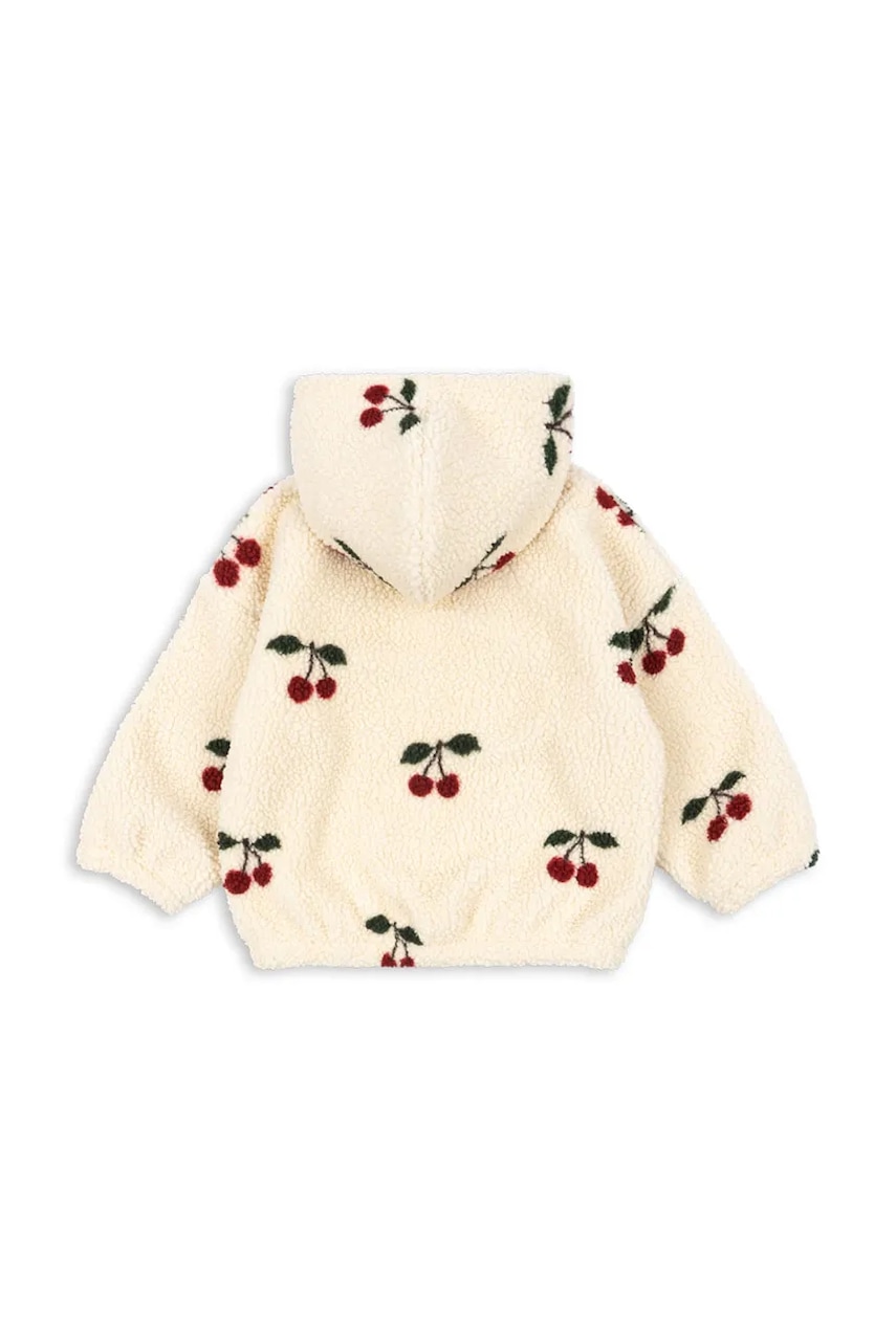 Детская куртка Konges Sløjd JODY TEDDY HOODIE GRS цвет бежевый узор KS104068 Детская куртка Konges Sløjd JODY TEDDY HOODIE GRS цвет бежевый узор KS104068
