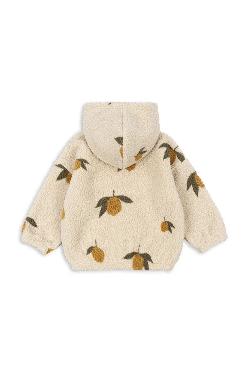 Детская куртка Konges Sløjd JODY TEDDY HOODIE GRS цвет бежевый узор KS104068 Детская куртка Konges Sløjd JODY TEDDY HOODIE GRS цвет бежевый узор KS104068
