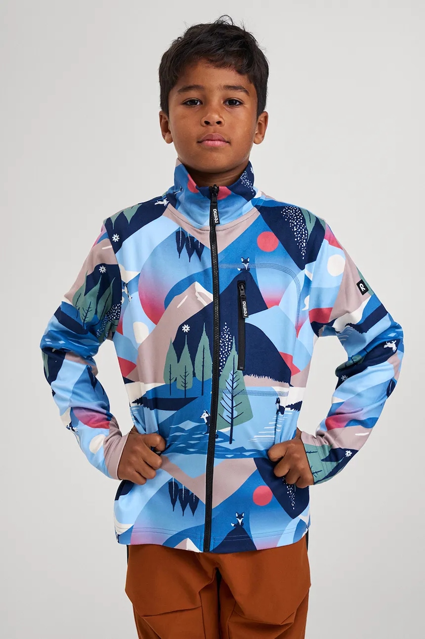 Reima bluză copii Iisisti cu imprimeu, 5200355C Reima bluză copii Iisisti cu imprimeu, 5200355C