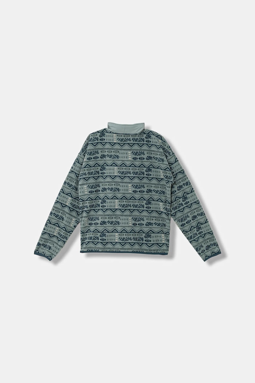 Детская куртка из флиса Columbia Sequoia Grove цвет бирюзовый узор 2134961 Детская куртка из флиса Columbia Sequoia Grove цвет бирюзовый узор 2134961
