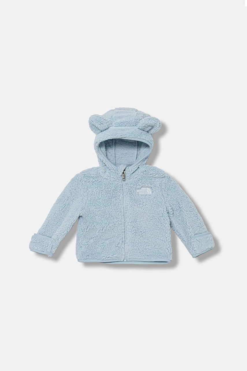 The North Face bluză bebe BABY CAMPSHIRE F/Z HOODIE cu glugă, uni, NF0A88VWBPO1