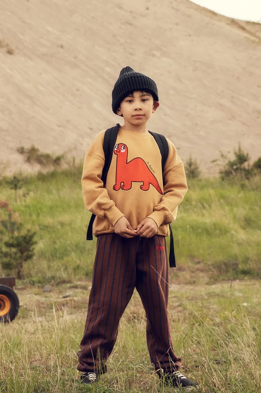 Dětská bavlněná mikina Mini Rodini Dino (obrázek 6)