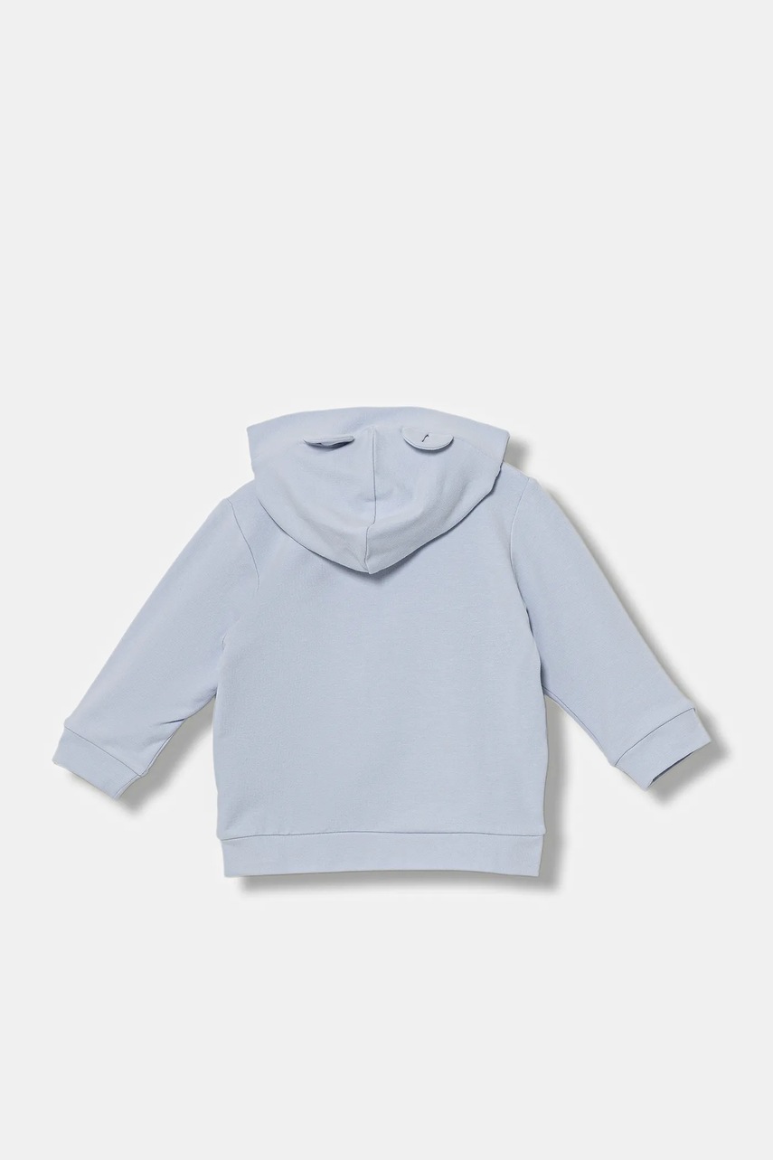 Кофта для младенцев United Colors of Benetton с капюшоном однотонная 3MDSA501M Кофта для младенцев United Colors of Benetton с капюшоном однотонная 3MDSA501M