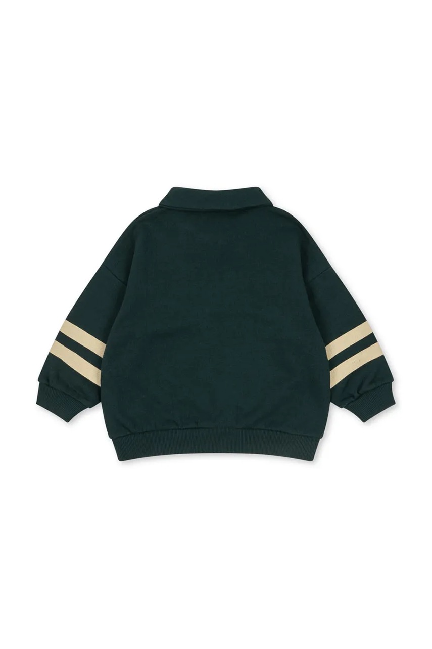 Dětská bavlněná mikina Konges Sløjd DOGGY HALF ZIP POLO OCS (obrázek 3)