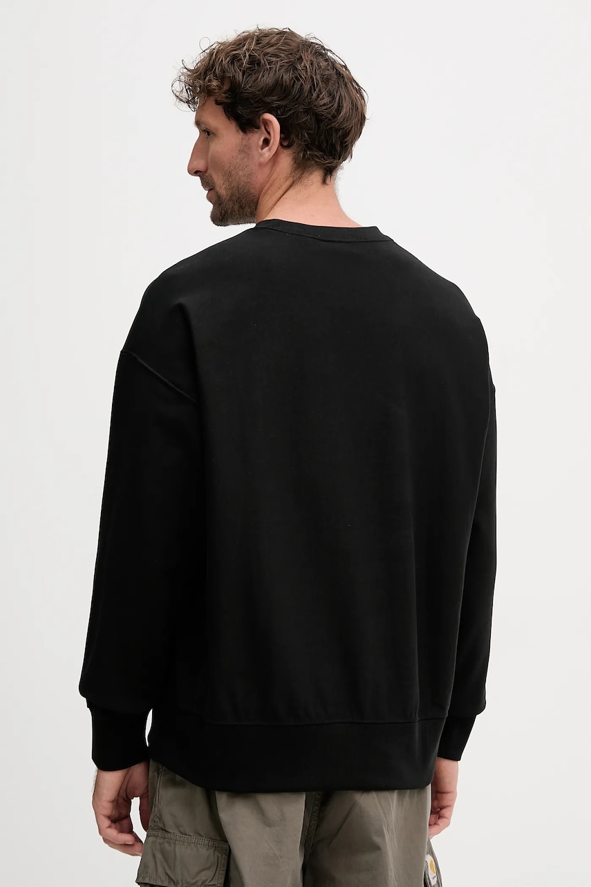 Кофта Calvin Klein Jeans цвет чёрный однотонная LV04RC277G Кофта Calvin Klein Jeans цвет чёрный однотонная LV04RC277G
