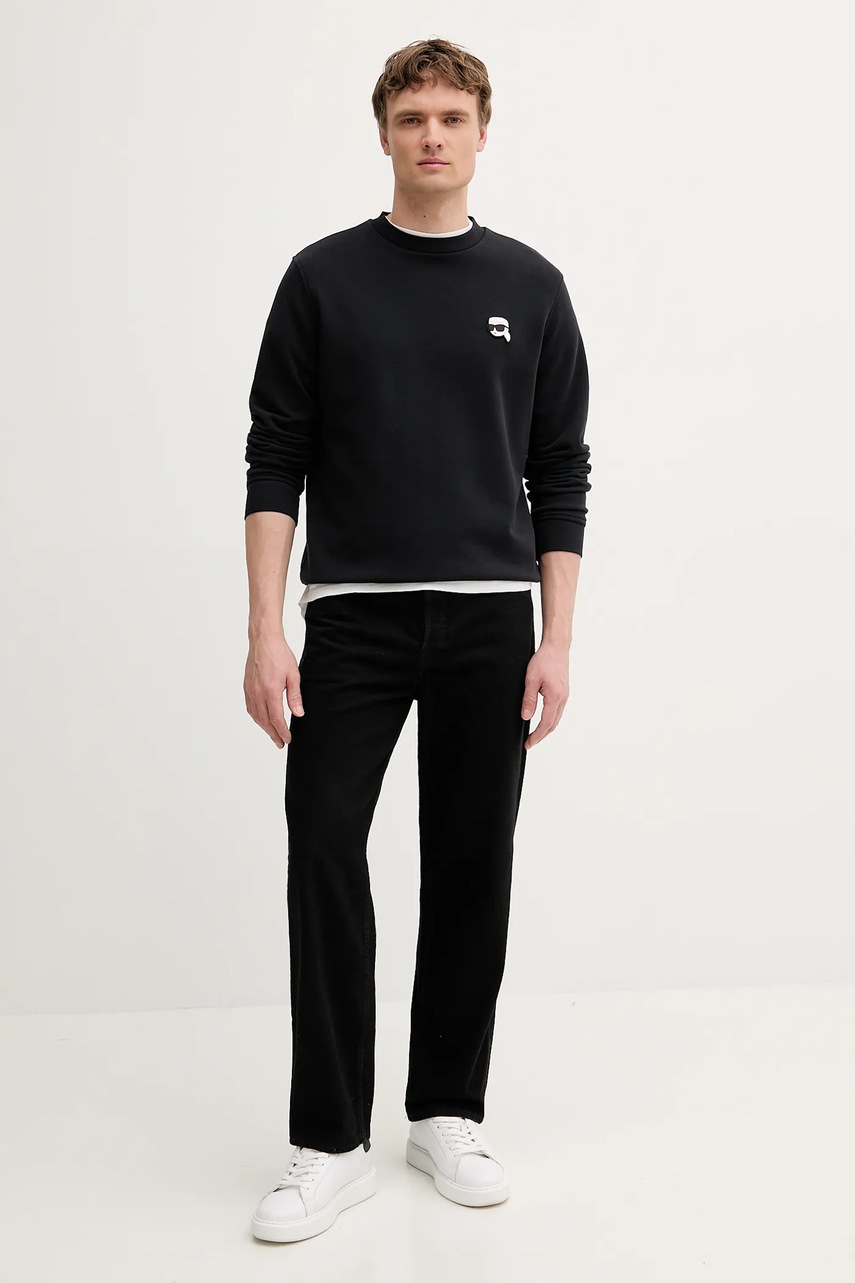 Кофта Karl Lagerfeld цвет чёрный однотонная 553910.705710