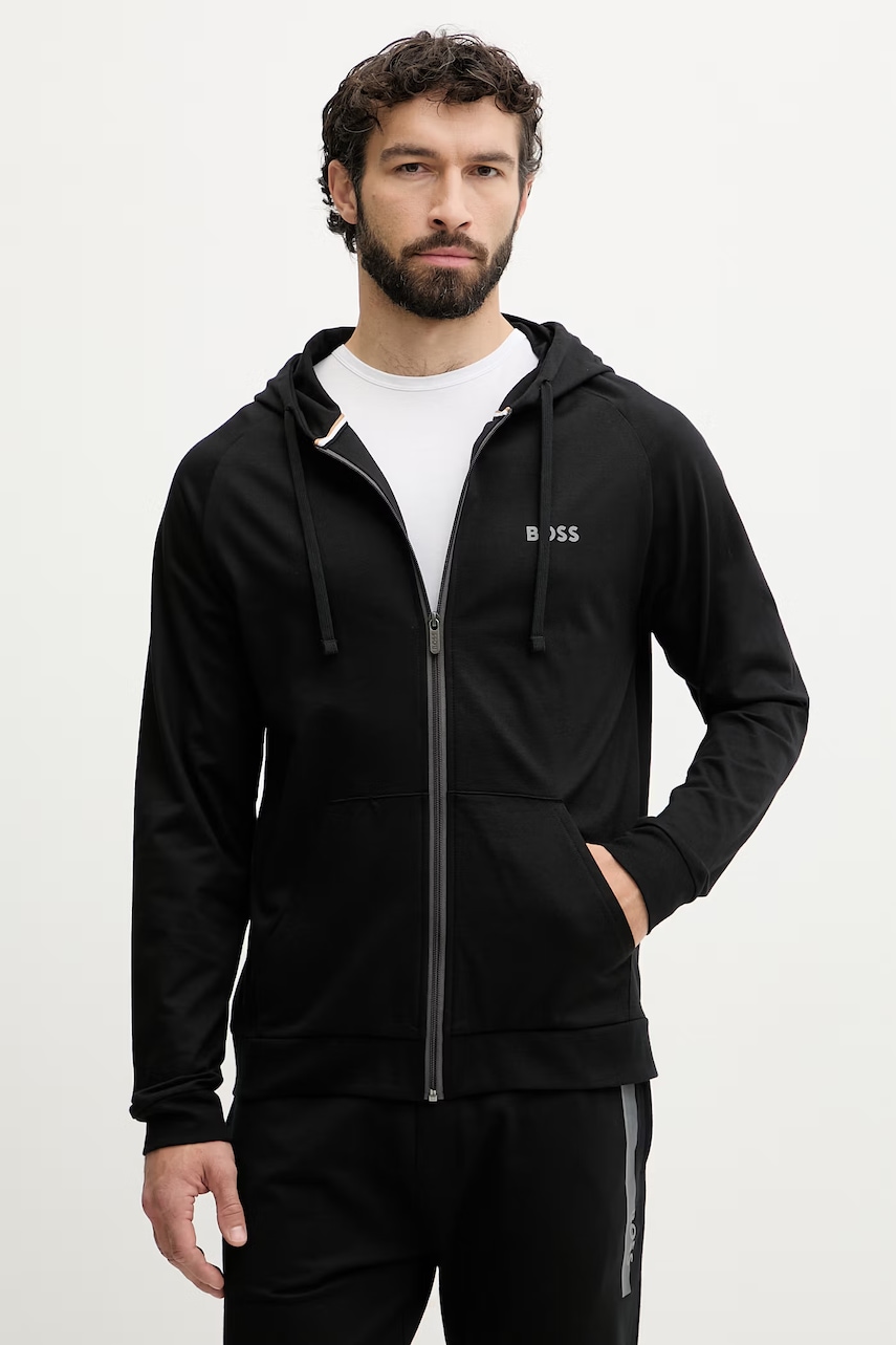 BOSS hanorac de loungewear bărbătesc din bumbac Authentic Jacket H