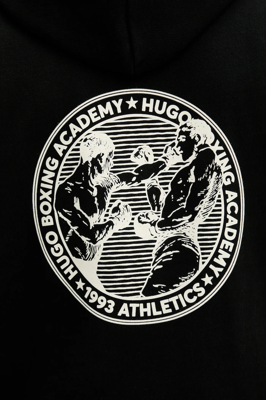 Bavlněná mikina HUGO Duwrestie