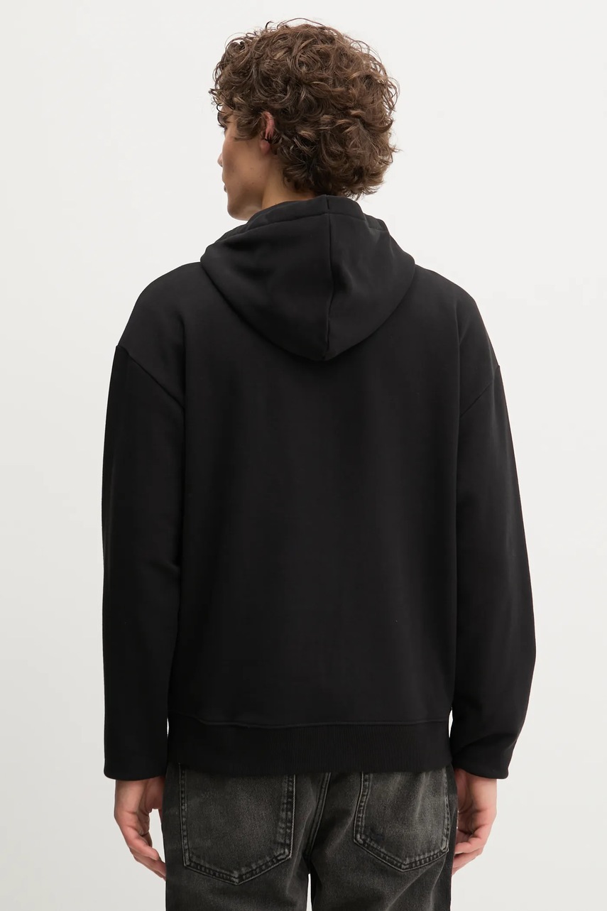 Bavlněná mikina HUGO Dapozip (obrázek 3)