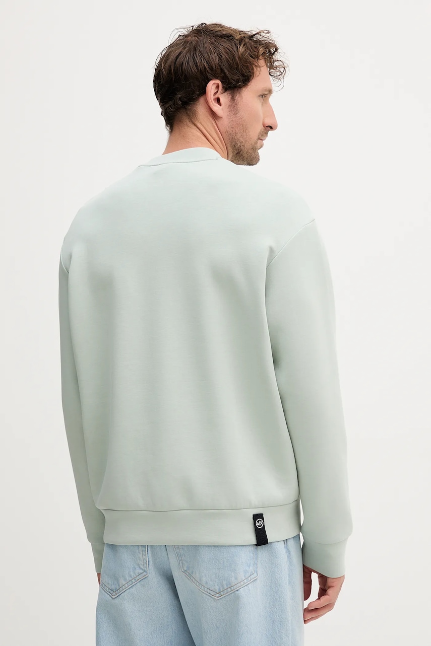 Кофта Armani Exchange цвет зелёный с принтом XM000982 AF10818 Кофта Armani Exchange цвет зелёный с принтом XM000982 AF10818