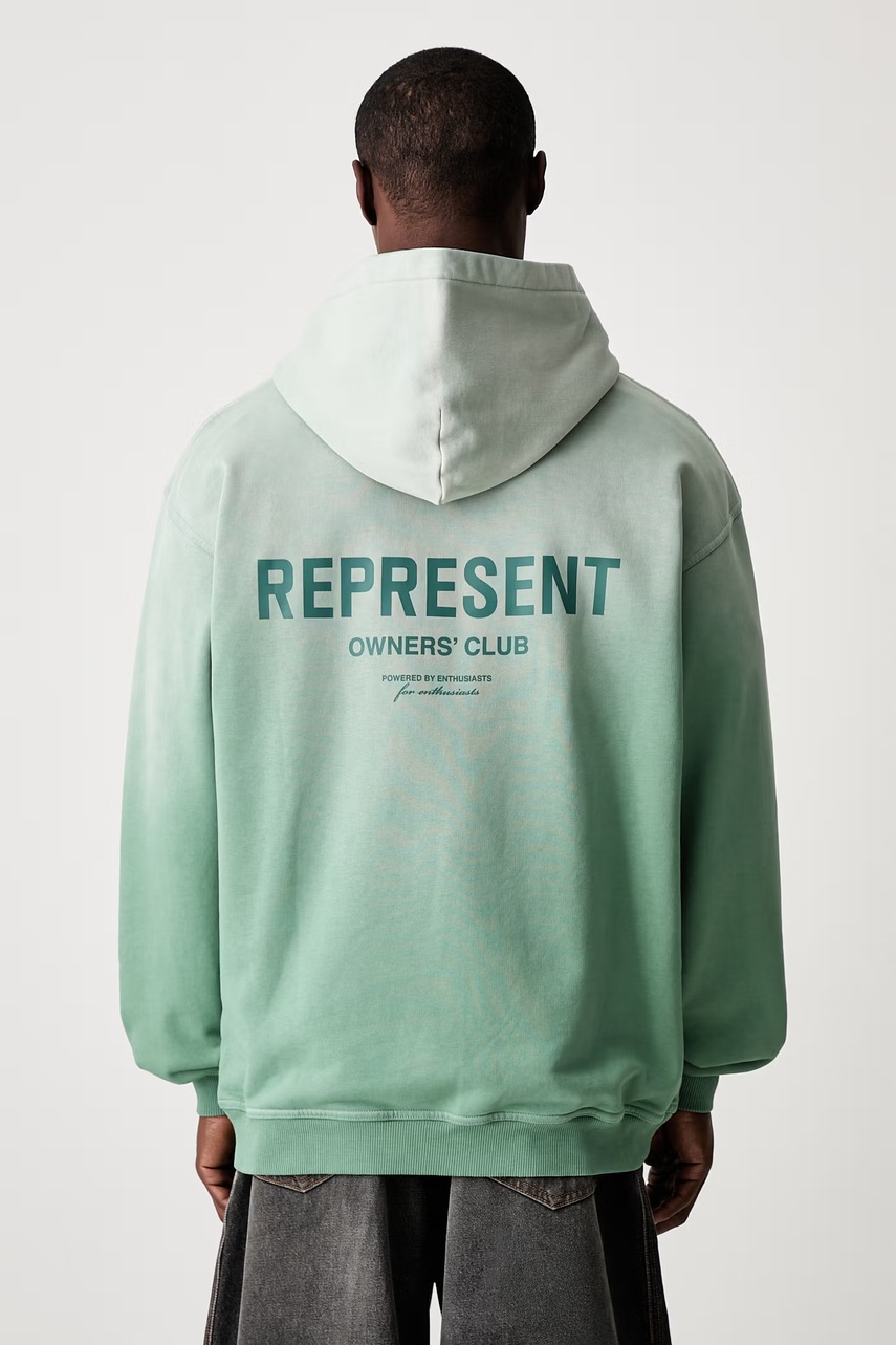 Represent Owners Club hanorac cu glugă din bumbac pentru bărbați