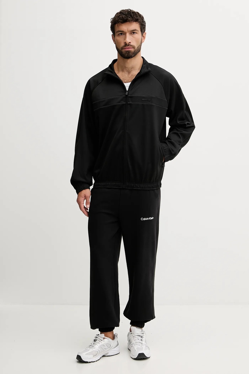 Кофта Calvin Klein Performance цвет чёрный однотонная LVGMF5W311