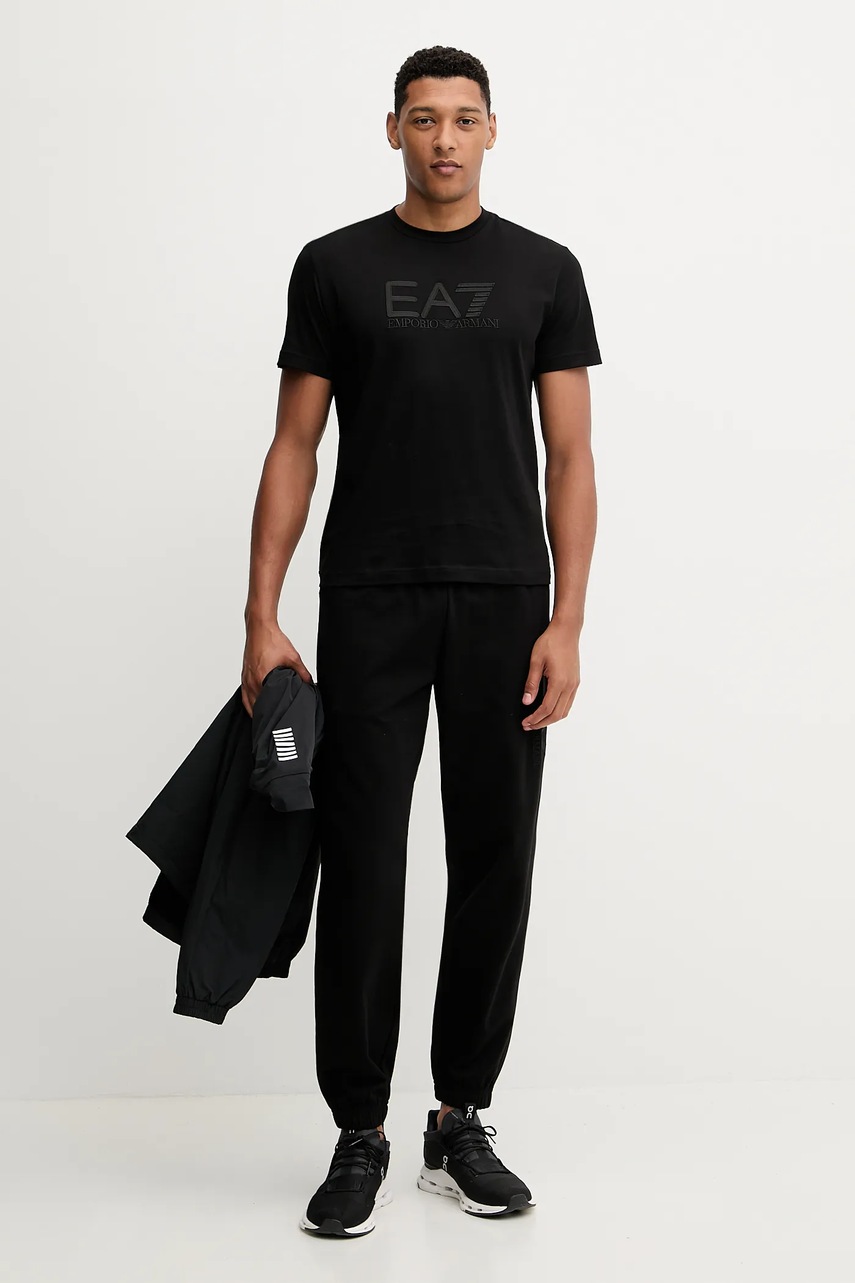 Куртка EA7 Emporio Armani цвет чёрный переходная AF13190.7M000789