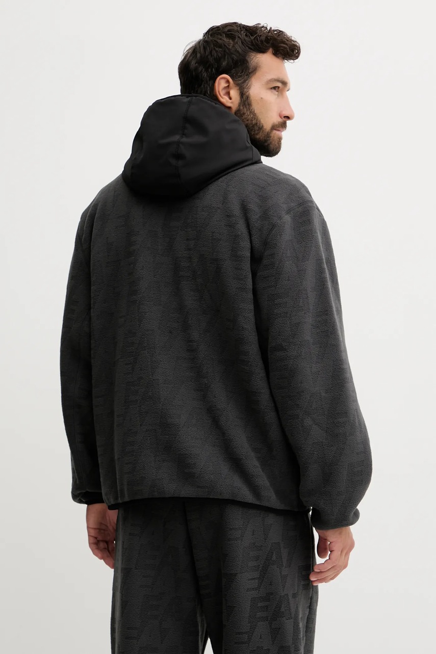 Fleecová mikina EA7 Emporio Armani (obrázek 3)