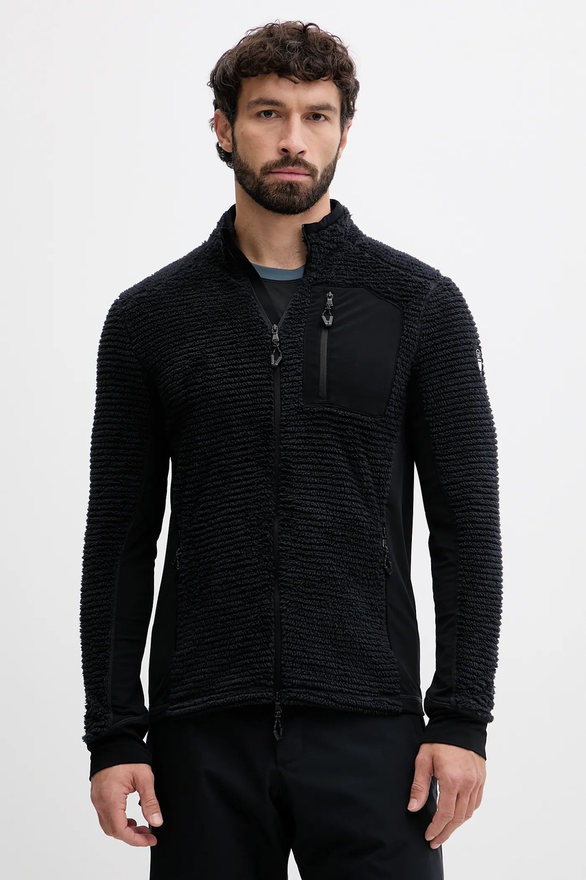 EA7 Emporio Armani hanorac culoarea negru, uni, AF16390.7M000922