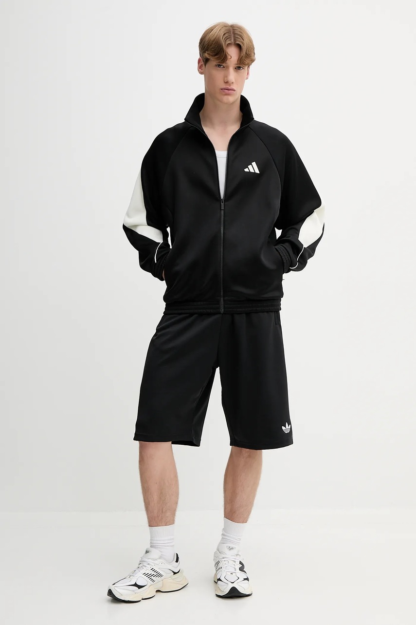 Кофта adidas Stadium цвет чёрный узор JN1821