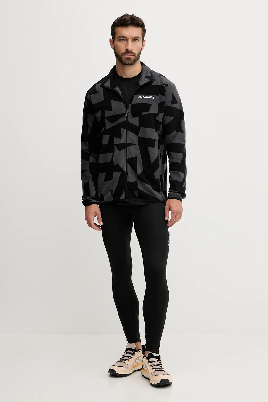 Спортивная кофта adidas TERREX Multi цвет чёрный узор JY4814