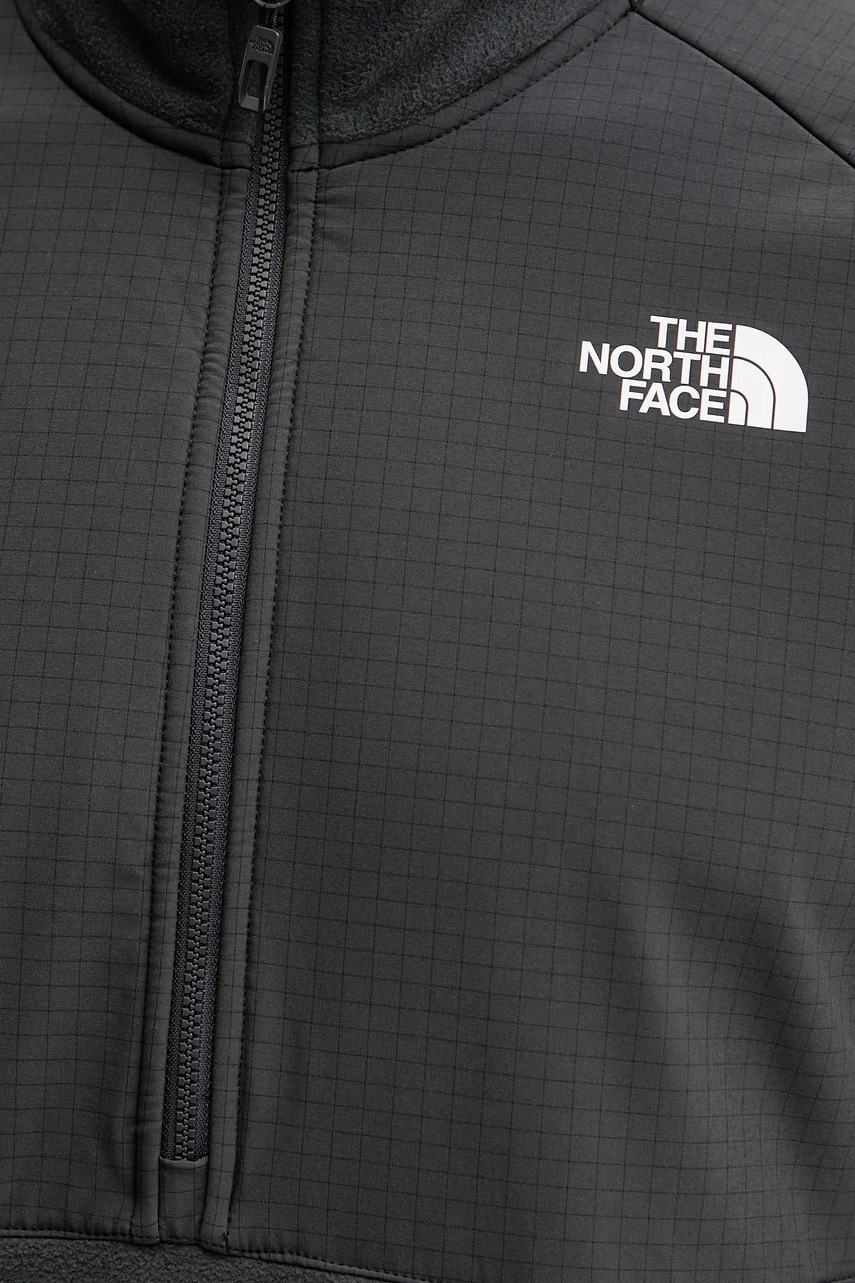 Αθλητική μπλούζα The North Face Glacier Heavyweight χρώμα: γκρι, NF0A89JHU8M1 φωτογραφία