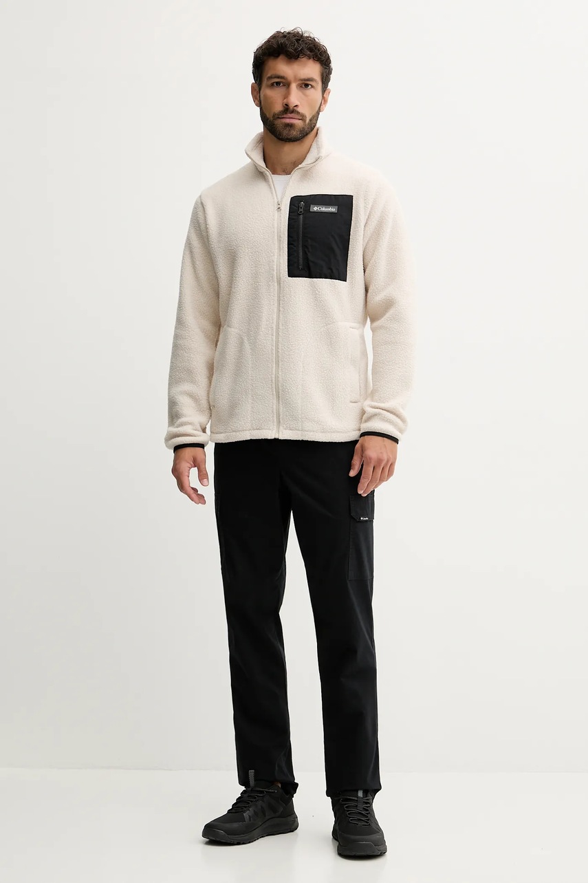 Кофта Columbia Jasper цвет бежевый однотонная 2142421