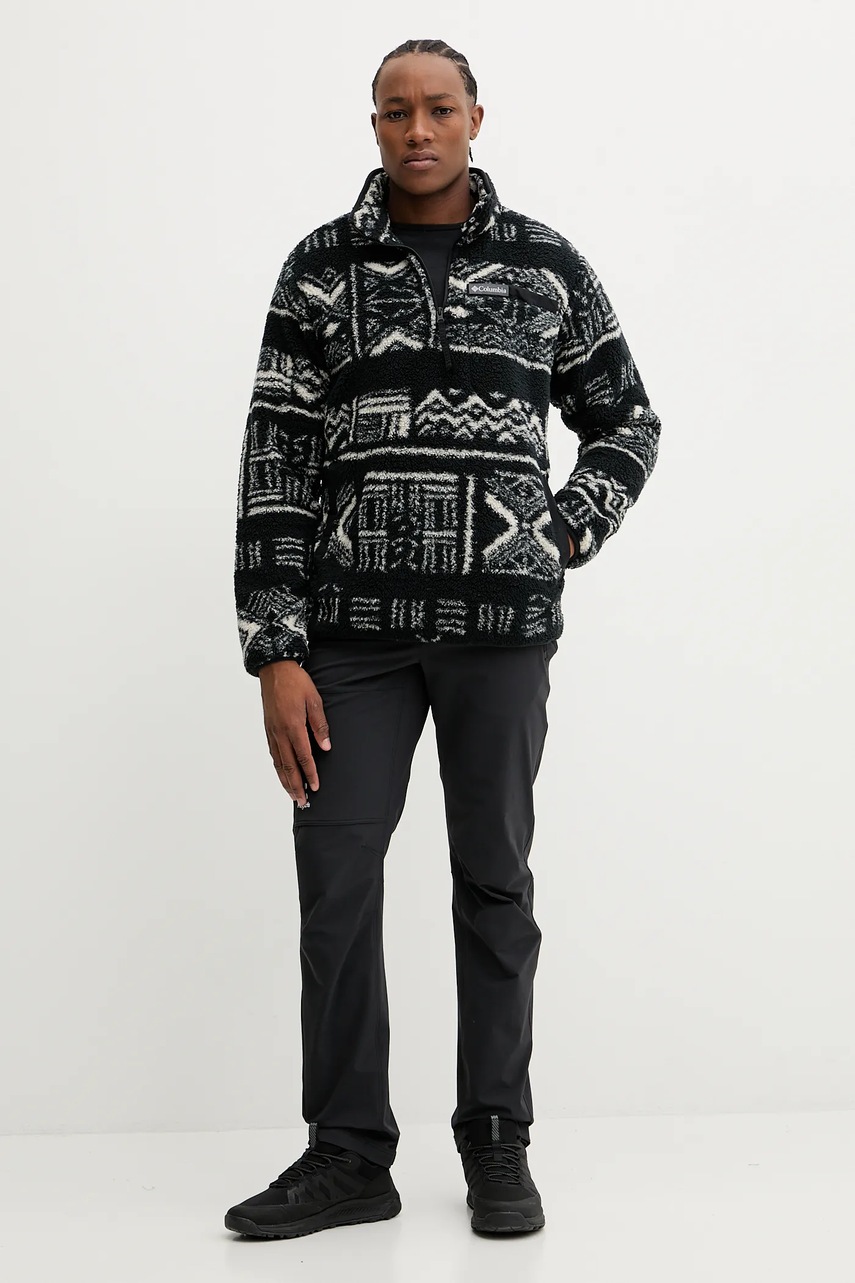 Кофта outdoor Columbia Rugged Ridge цвет чёрный узор 2135471