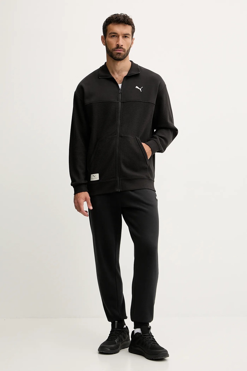 Кофта Puma цвет чёрный однотонная 688218