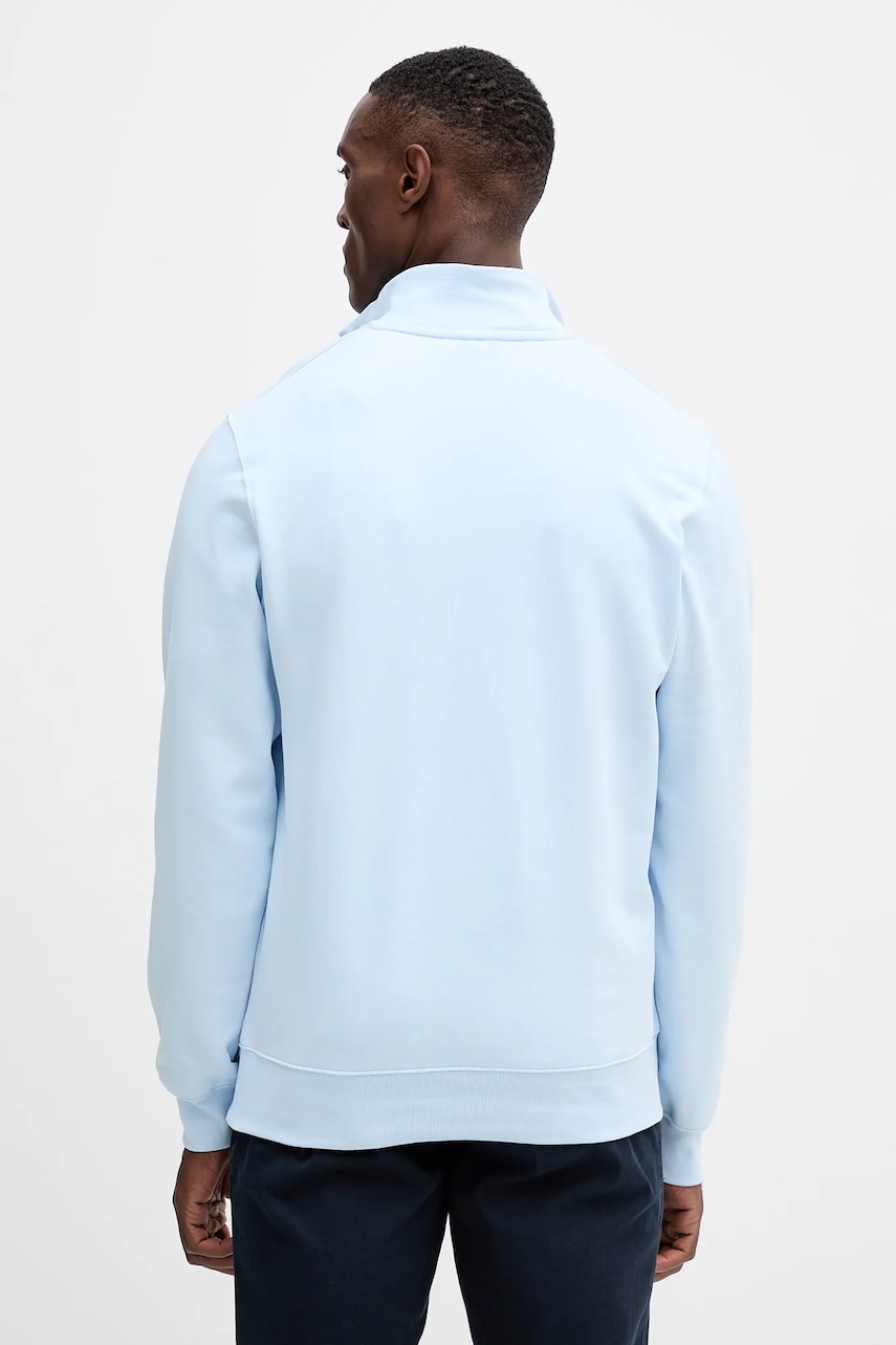 Хлопковая кофта Lacoste однотонная SH9774 Хлопковая кофта Lacoste однотонная SH9774