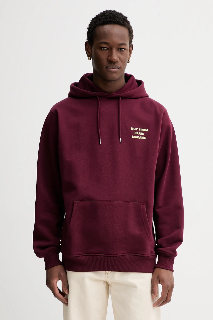 Drôle de Monsieur hanorac de bumbac Le Hoodie Slogan