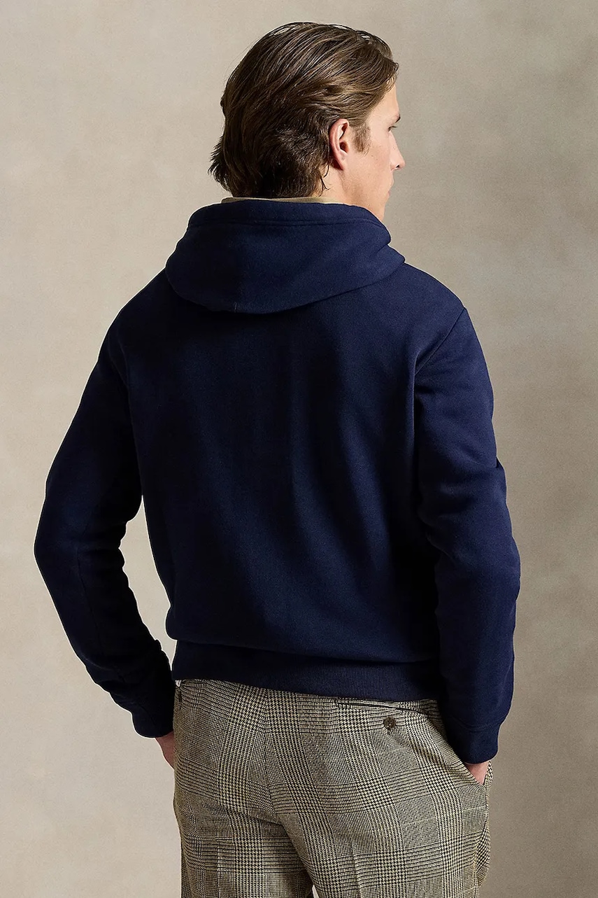 Кофта Polo Ralph Lauren цвет синий с капюшоном 710981149 Кофта Polo Ralph Lauren цвет синий с капюшоном 710981149