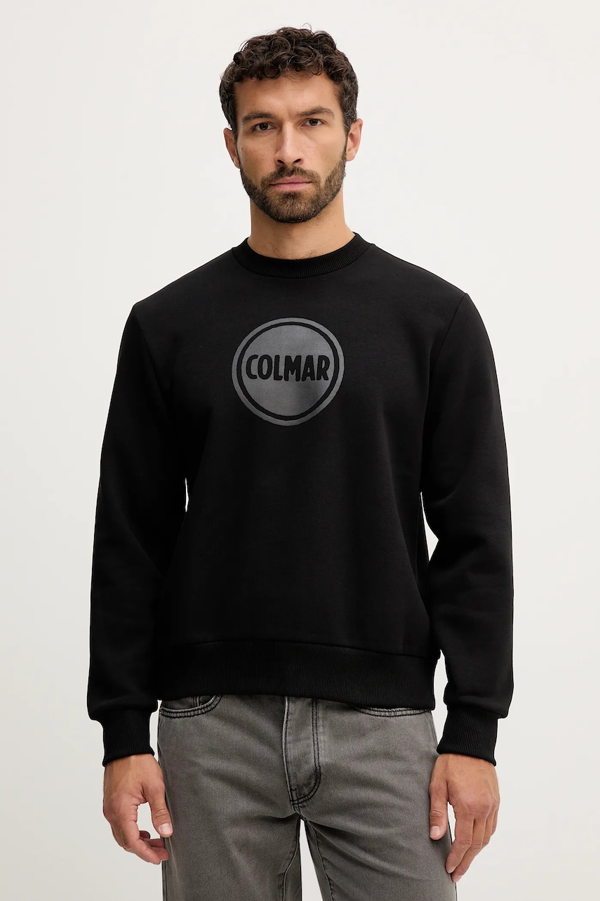 Colmar bluză culoarea negru, cu imprimeu, 6247.1WX