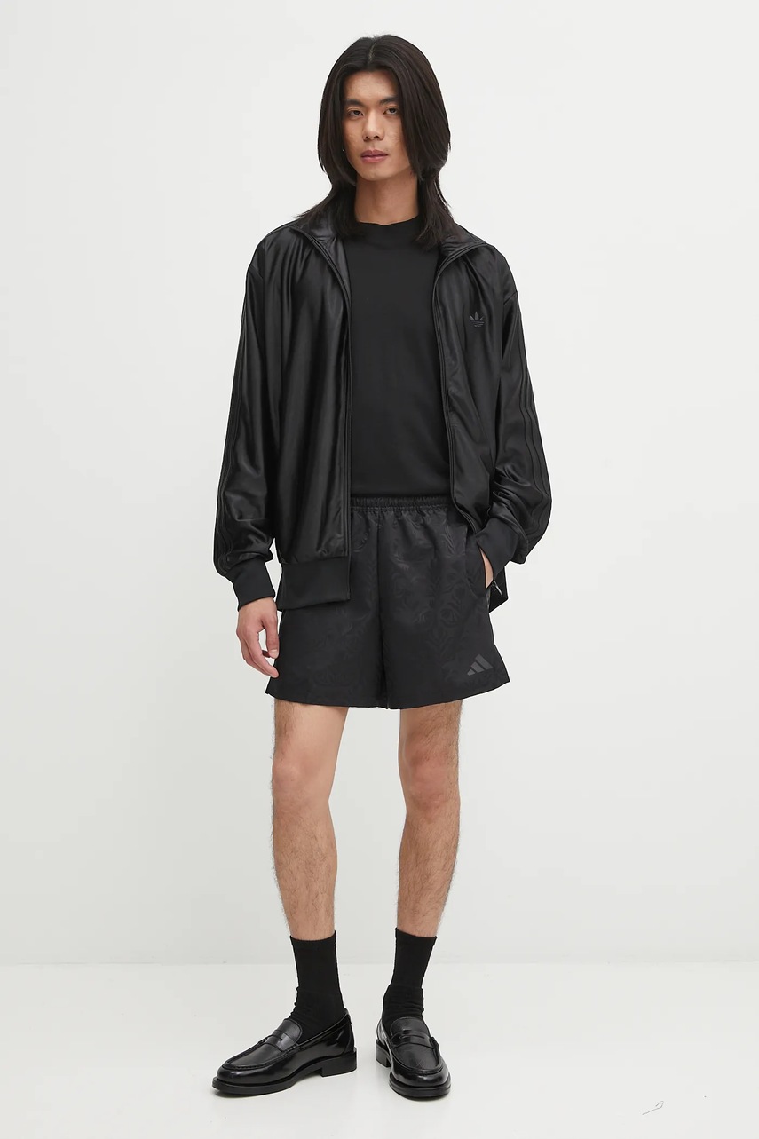 Кофта adidas Originals Firebird цвет чёрный с аппликацией JW5960