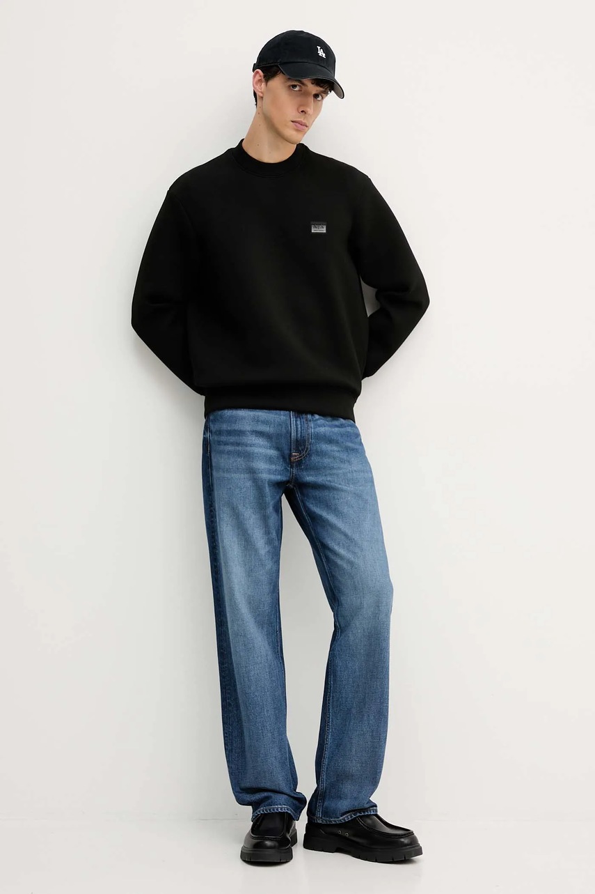 Кофта Armani Exchange цвет чёрный однотонная XM001888 AF18746