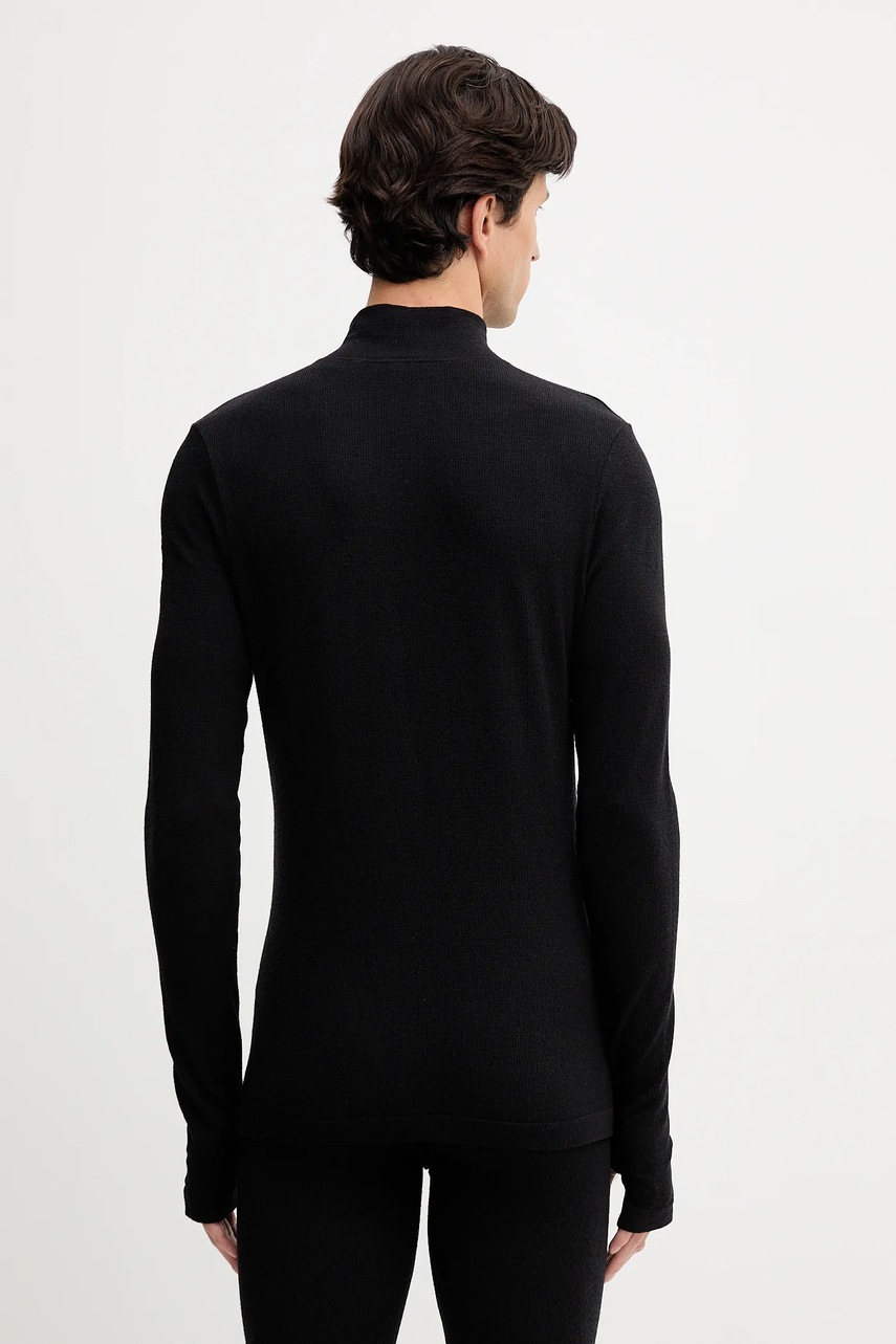 Φούτερ με προσθήκη μαλλιού BOSS χρώμα: μαύρο, 50544368 φωτογραφία